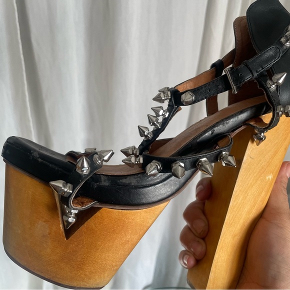 DOMINIQUE Jeffrey Campbell spoke stud platform - Picture 4 of 8